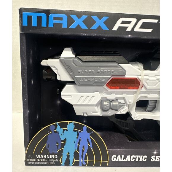 Maxx Action Galactic Photon Blaster Toy Gun Lights & Sound – New in Box - Picture 3 of 8